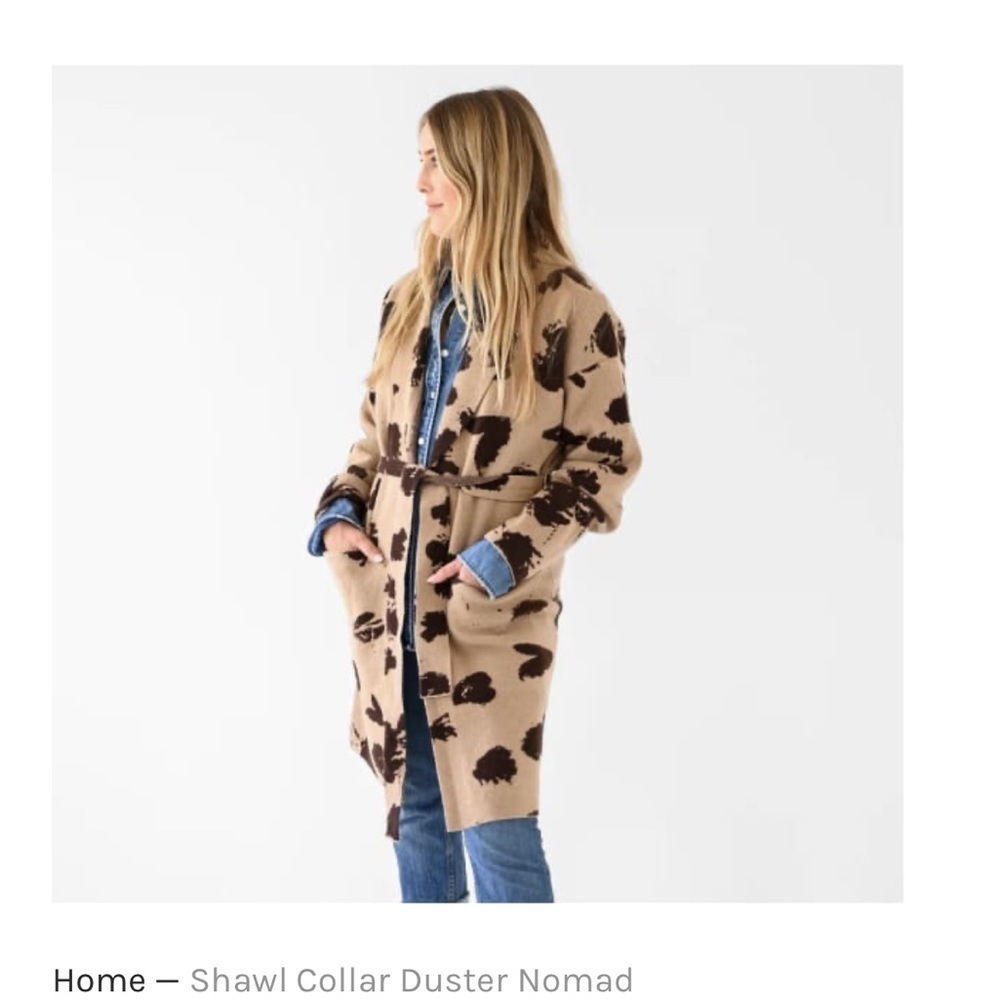 Kerri Rosenthal Shawl Collar Duster Cardigan collector’s edition S